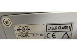 Bruker APLHA LASER CLASS1