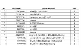 Maillefer EPL 50-423 for spare parts