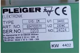 Pleiger EHS Contr61 Module .CM2 Part-No.: 9341100070 Art: Part-No.: 9341100070