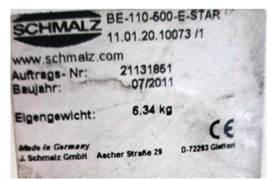 Schmalz BE-110-500-E-STAR