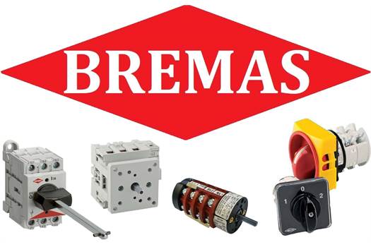 Bremas DS0324RRL6 (4 pole red/yellow) disconnector switch 