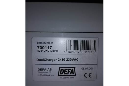 Defa 2x10 230 VAC 