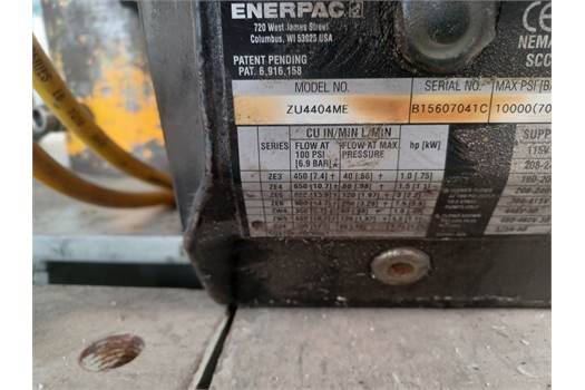 Enerpac ZU4404ME (obsolete, analogue is ZU4408ME) pump