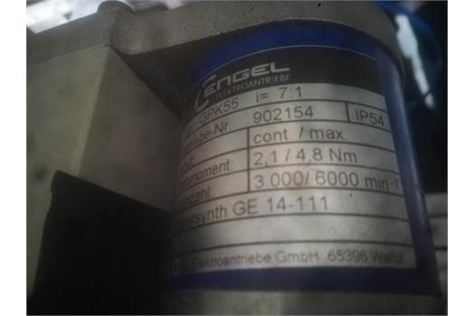 Engel Motor GPK55  İ=7:1 