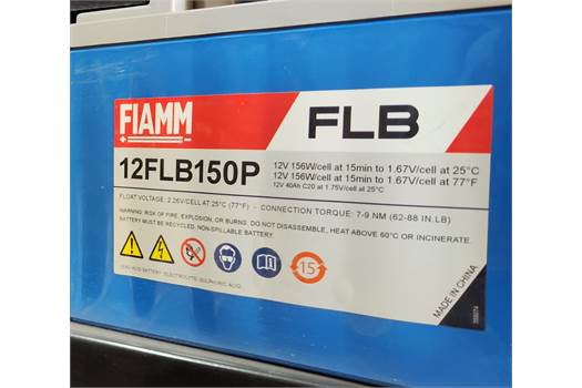 FIAMM 12FLB150P 12V Fiamm-Bleiakku