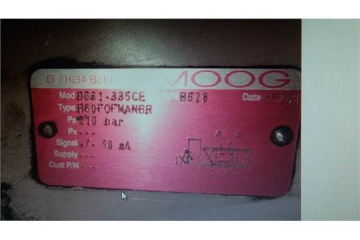 Moog D71034 Boblingen D631 335CE 