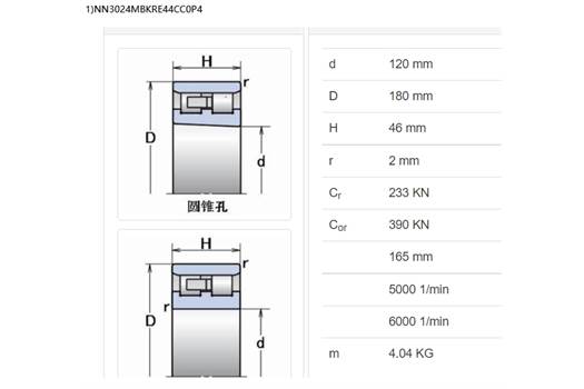 Nsk NN3024MBKRE44CC0P4 Bearing