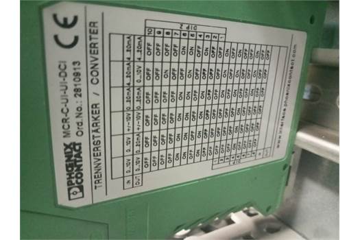 Phoenix Contact MCR-C-UI-UI-DCI, Nr: 2810913 ANALOG INTERFACE