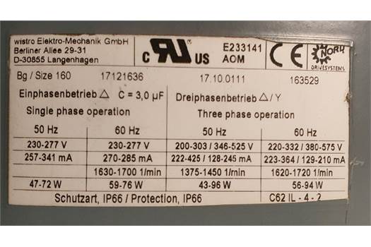 Precima PMG500-S 2.0A  OEM 150-250vac 4/2A