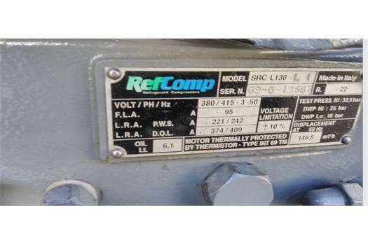 Refcomp SRC L130 L1 is Obsolete (SP6 H 5000 Art: 735046200 is Replacement) 